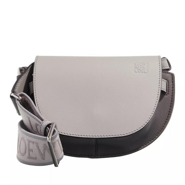 

Сумка gate dual mini bicolour dark Loewe, серый