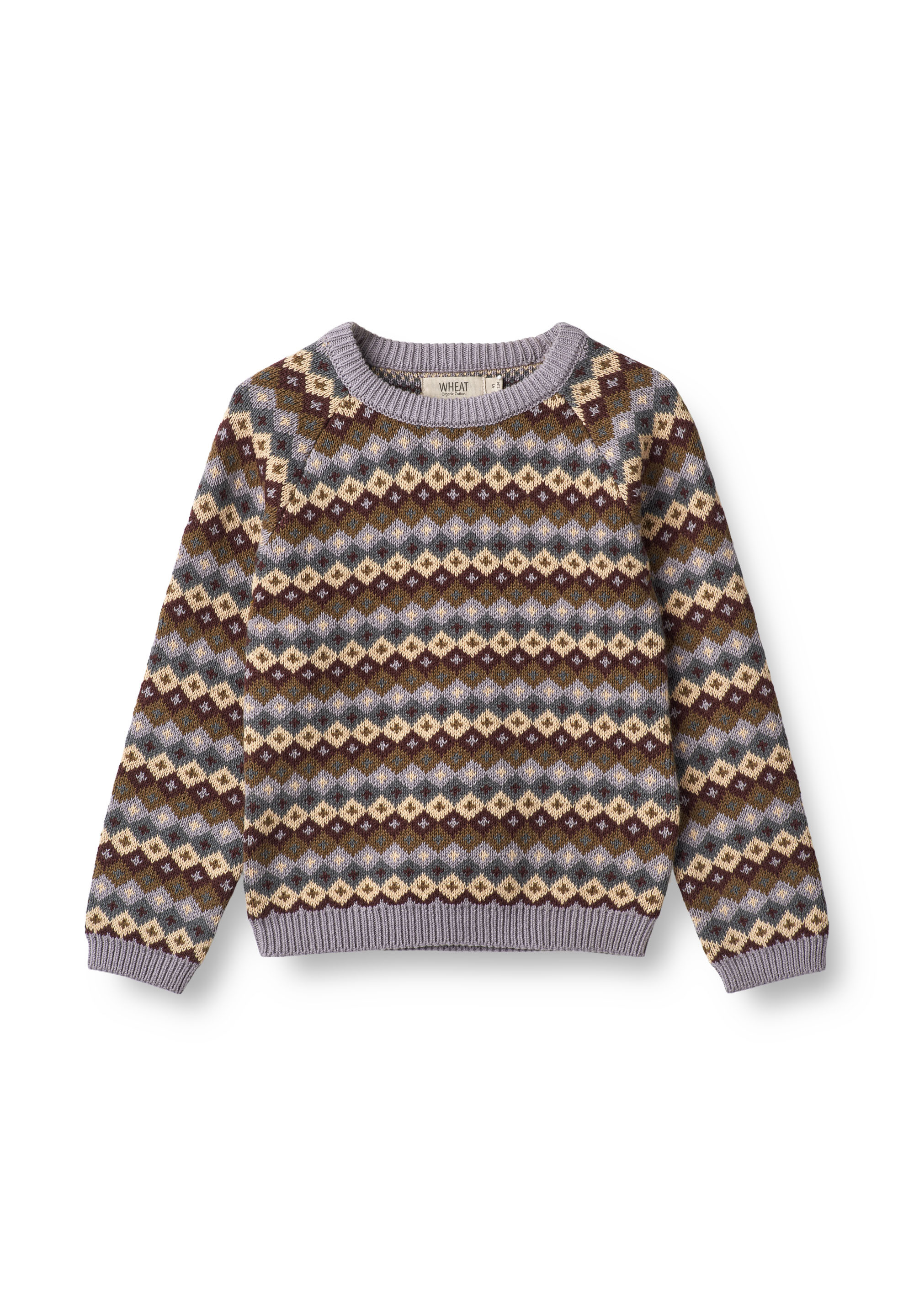 пуловер honesty rules strick jacquard цвет multi colors Пуловер Wheat Strick Mimi Jacquard, цвет multi lavender