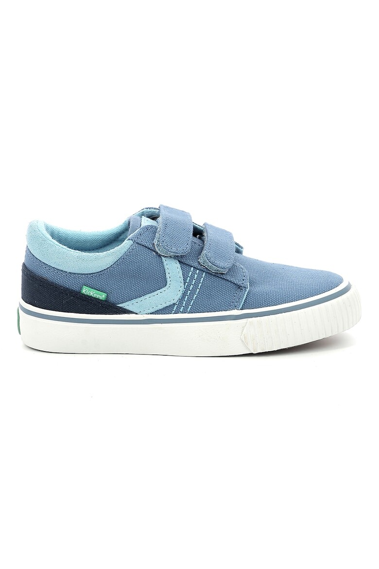 

Кроссовки на липучке и замше Kickers Kids, синий