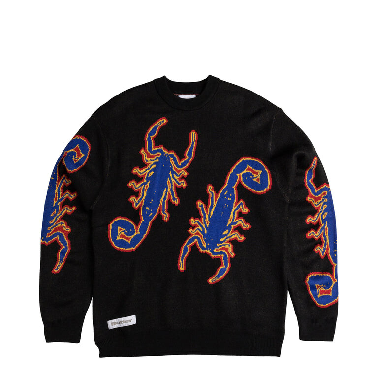 

Свитер Scorpion Knitted Sweater Butter Goods, черный