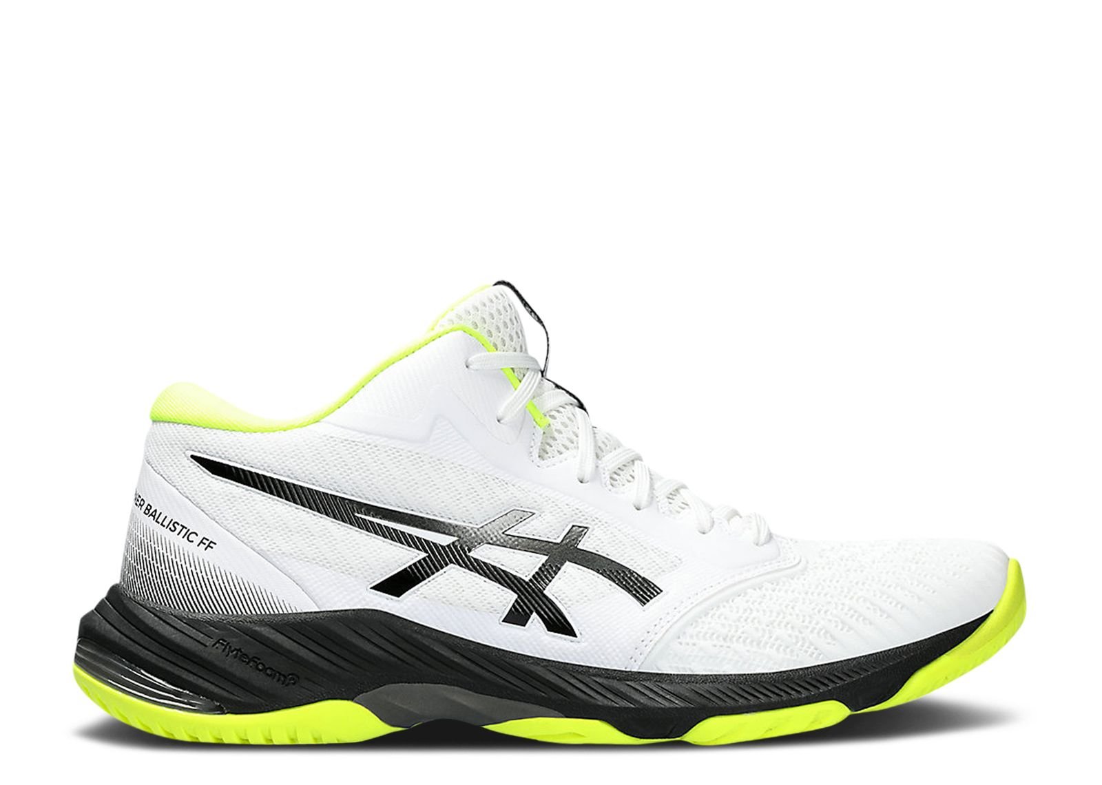 

Кроссовки ASICS Netburner Ballistic Ff Mt 3 'White Gunmetal Lime', белый