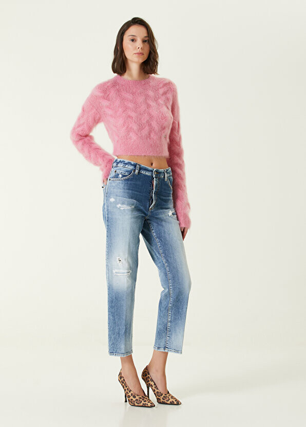 

Синие джинсовые брюки Dsquared2, Синий