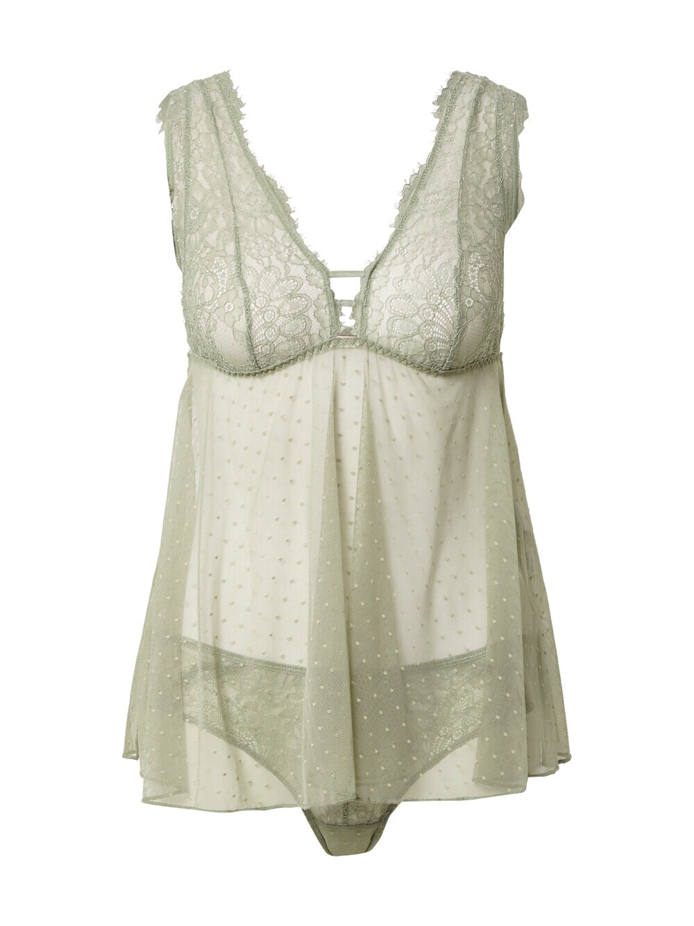 

Короткий пижамный комплект Hunkemöller Tabatha, хаки