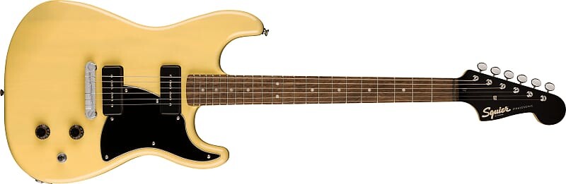 

Электрогитара Squier Paranormal Strat-O-Sonic, Laurel board, Black Pickguard, Vintage Blonde