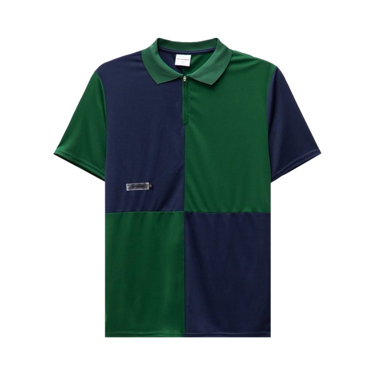Рубашка Students Rahm Pique Patchwork Polo 'Green', зеленый