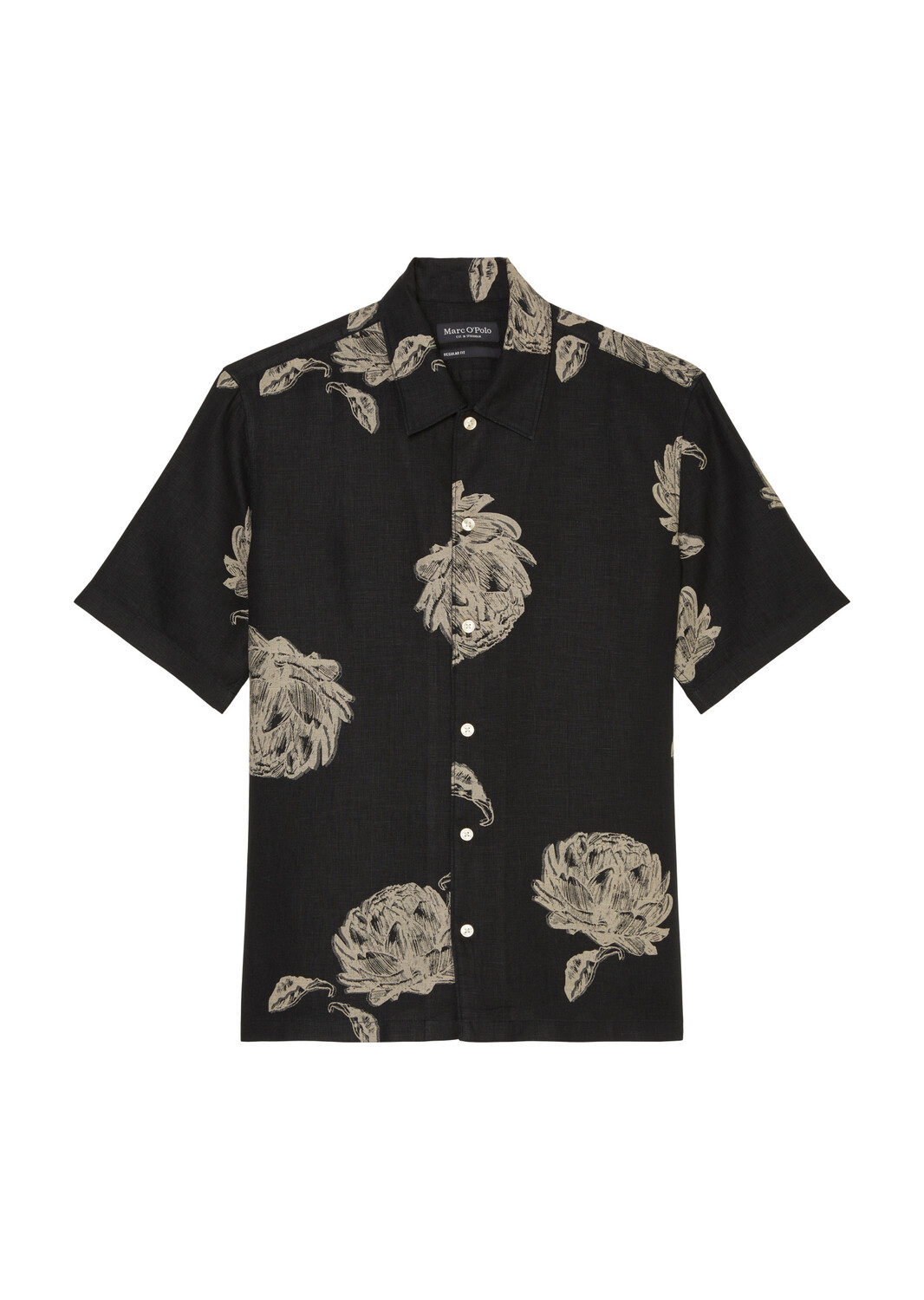 

Рубашка Marc O'Polo regular, мульти/черный