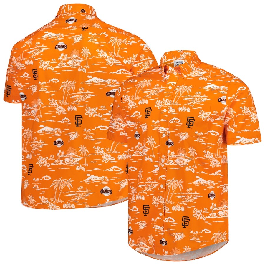 

Рубашка Reyn Spooner San Francisco Giants, оранжевый