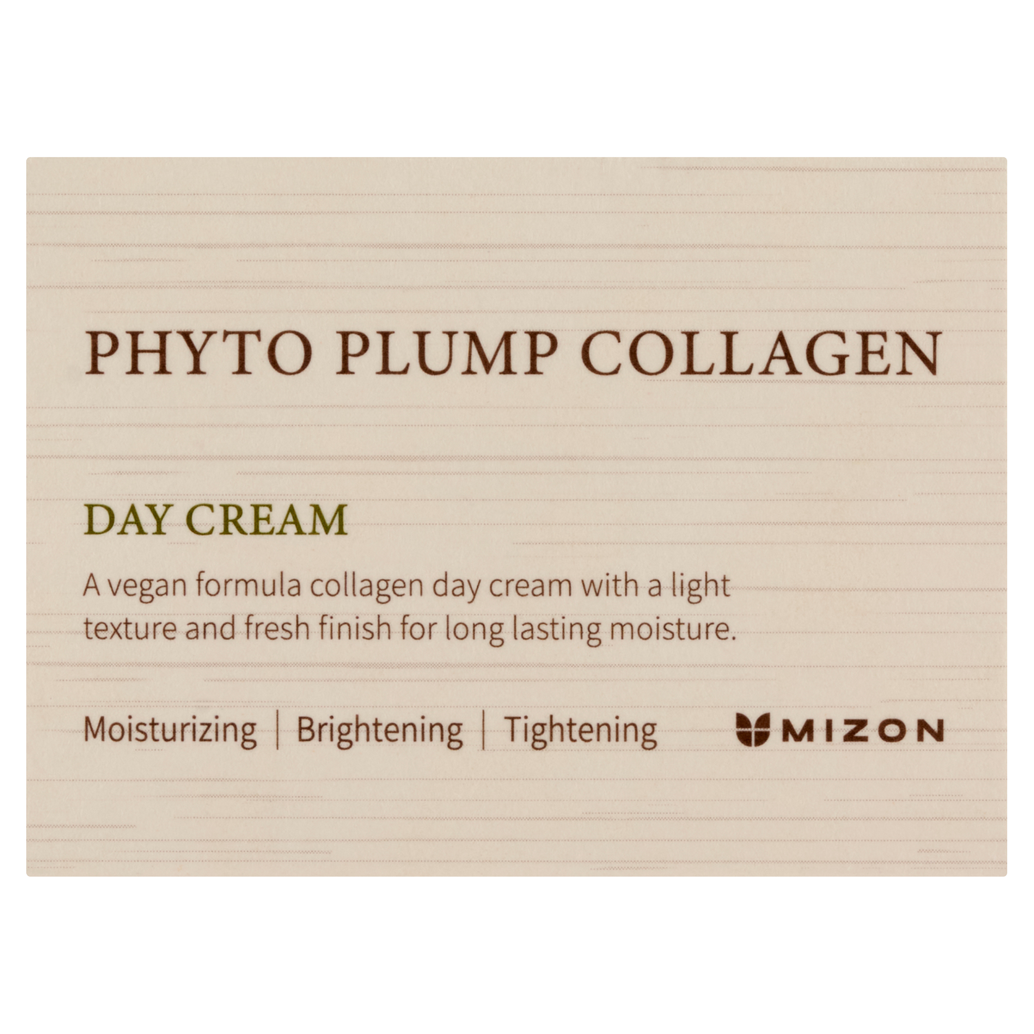 Лифтинг-крем для лица на день Mizon Phyto Plump Collagen, 50 мл