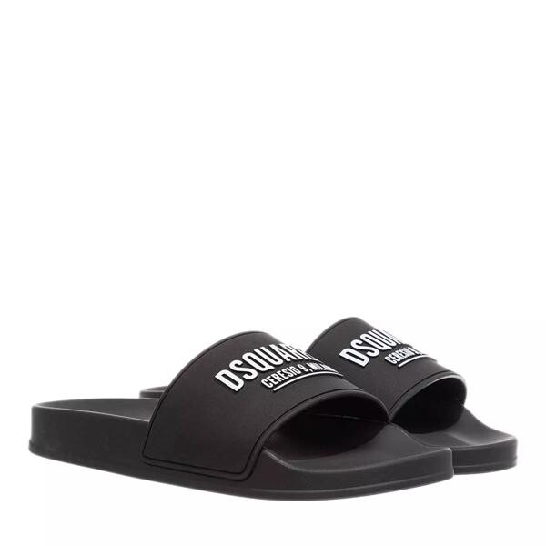 

Сандалии slides Dsquared2, черный
