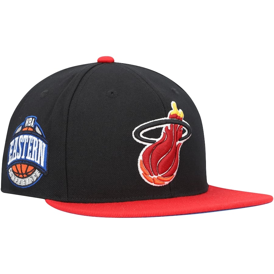 

Бейсболка Mitchell & Ness Miami Heat, черный