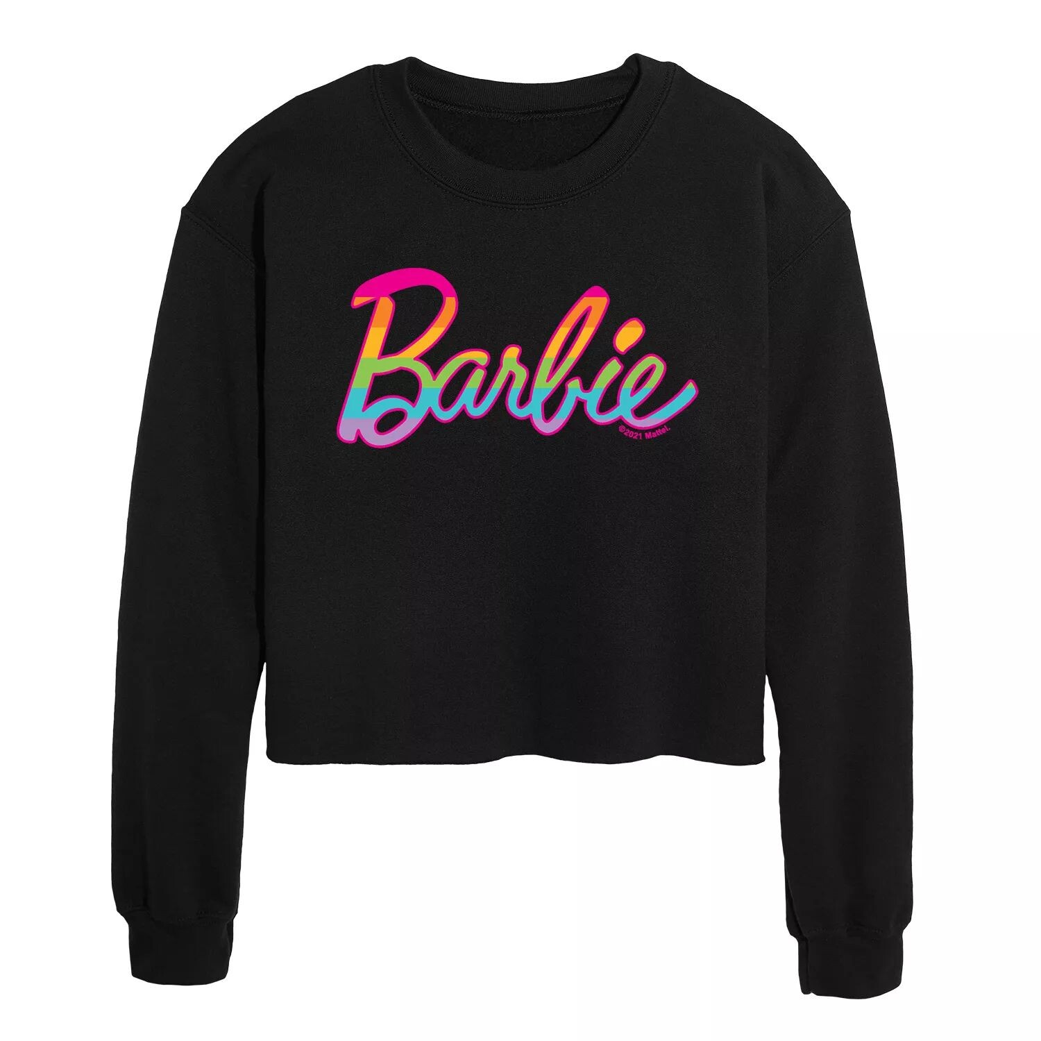 

Укороченный свитшот с логотипом Barbie Rainbow для юниоров Licensed Character