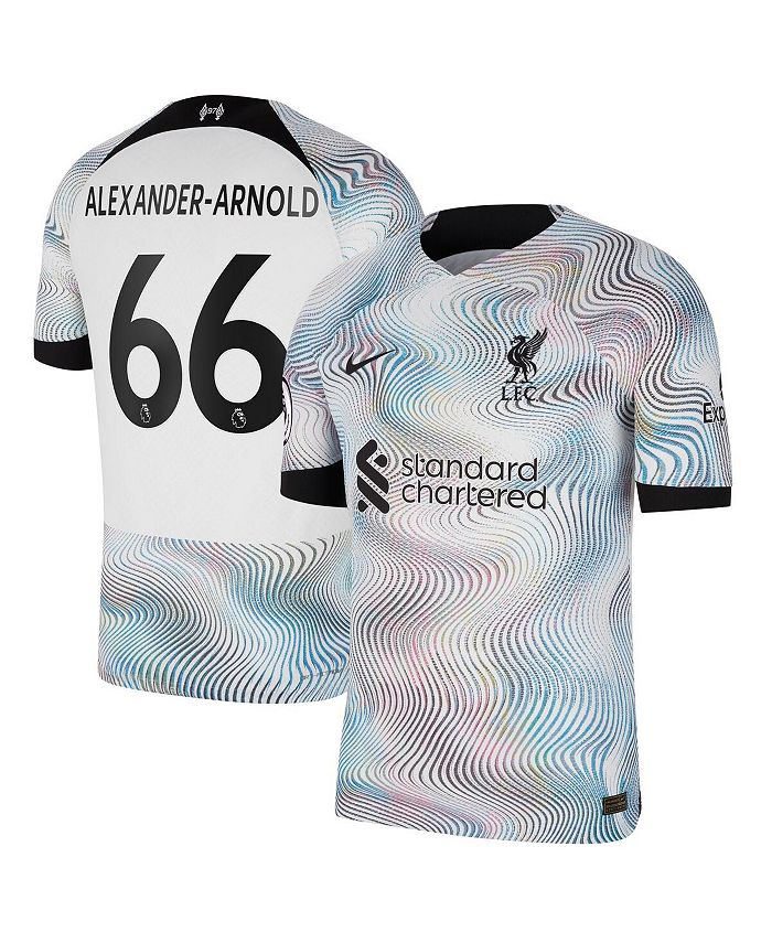 

Мужская футболка Trent Alexander-Arnold White Liverpool 2022/23 выездная Vapor Match Authentic Player Jersey Nike, белый