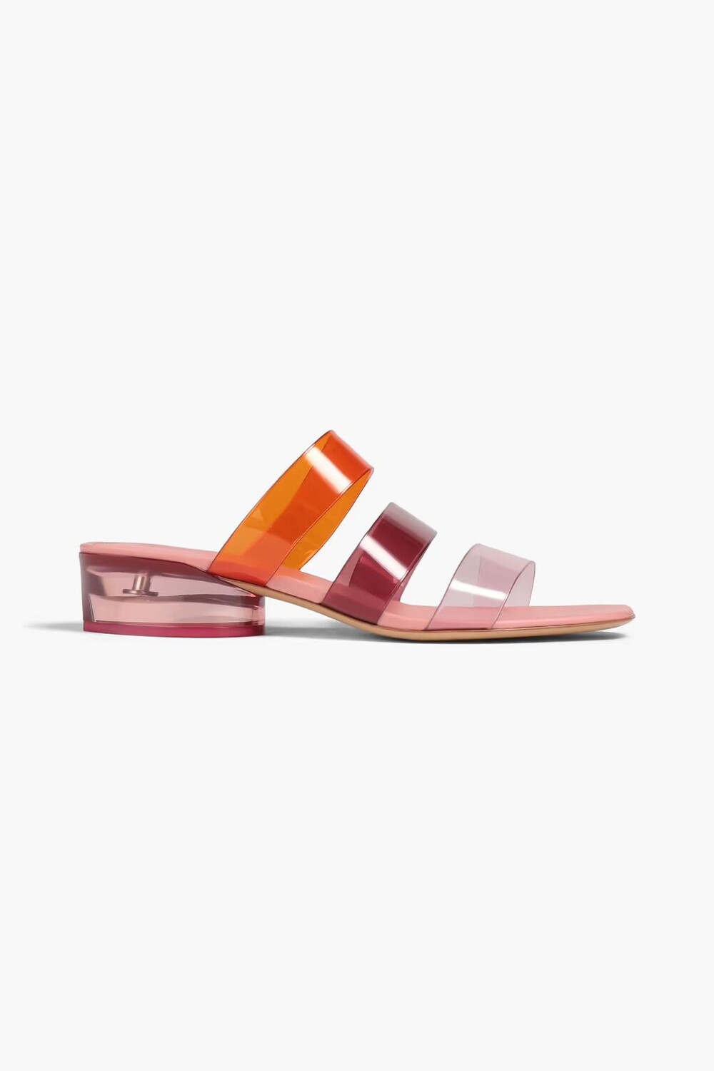 

Мюли Maya из ПВХ Ferragamo, розовый