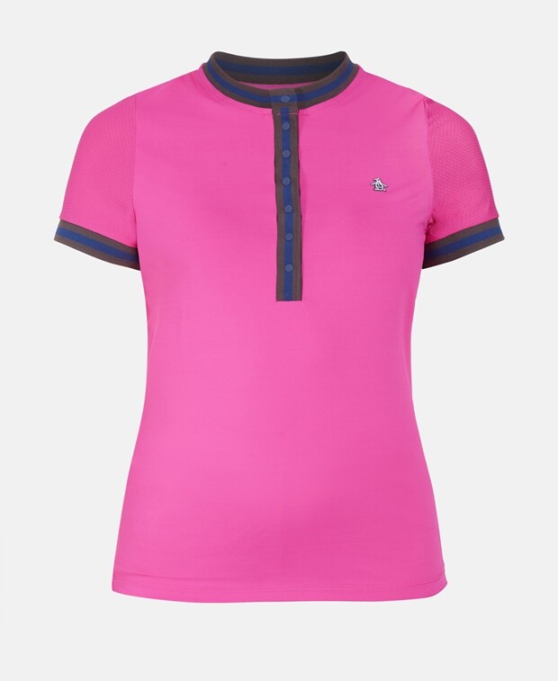 

Функциональная рубашка-поло Original Penguin, розовый