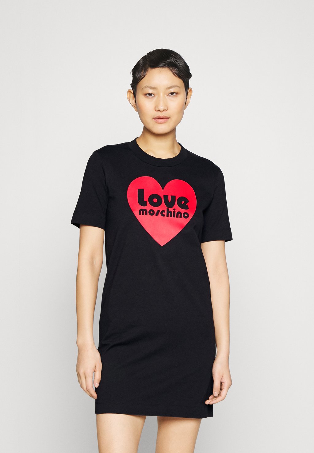 

Платье из джерси Love Moschino, черный