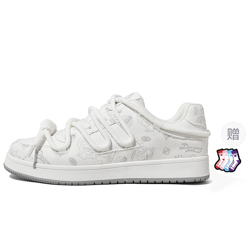 

Кроссовки Doraemon Skateboarding Shoes Unisex Low-top, зеленый