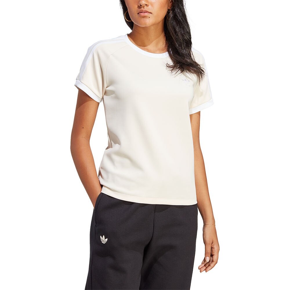 

Футболка adidas Originals Adicolor Classics Slim 3 Stripes, белый