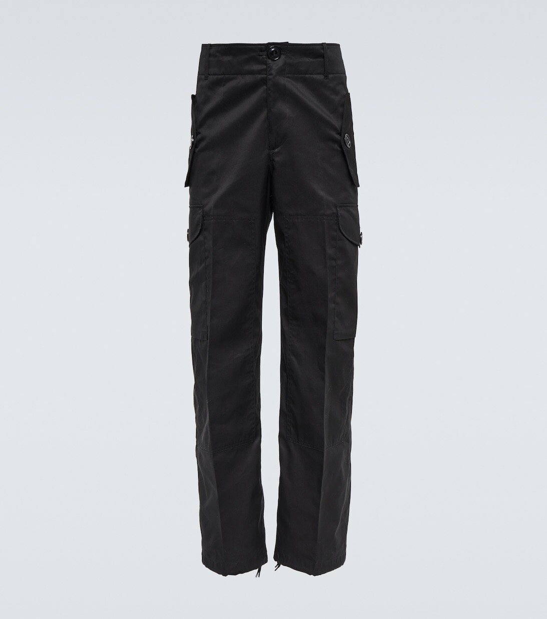

Брюки карго из хлопка Alexander McQueen, черный