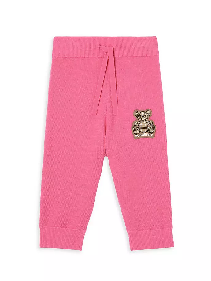 Брюки-джоггеры Otto Bear для маленьких девочек Burberry, цвет bubblegum pink