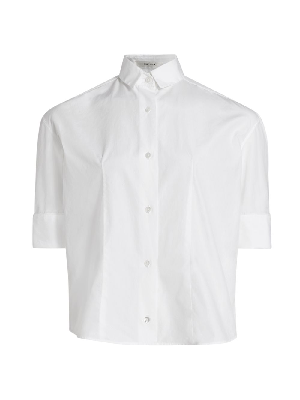 Рубашка из хлопкового поплина Carpazi The Row, белый