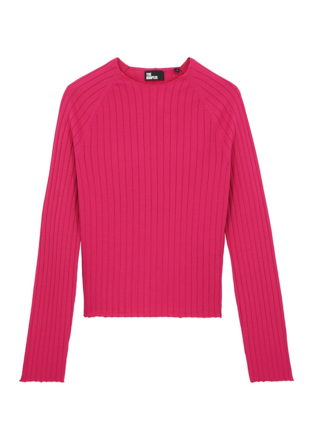 

Свитшот The Kooples COL ROND, цвет raspberry