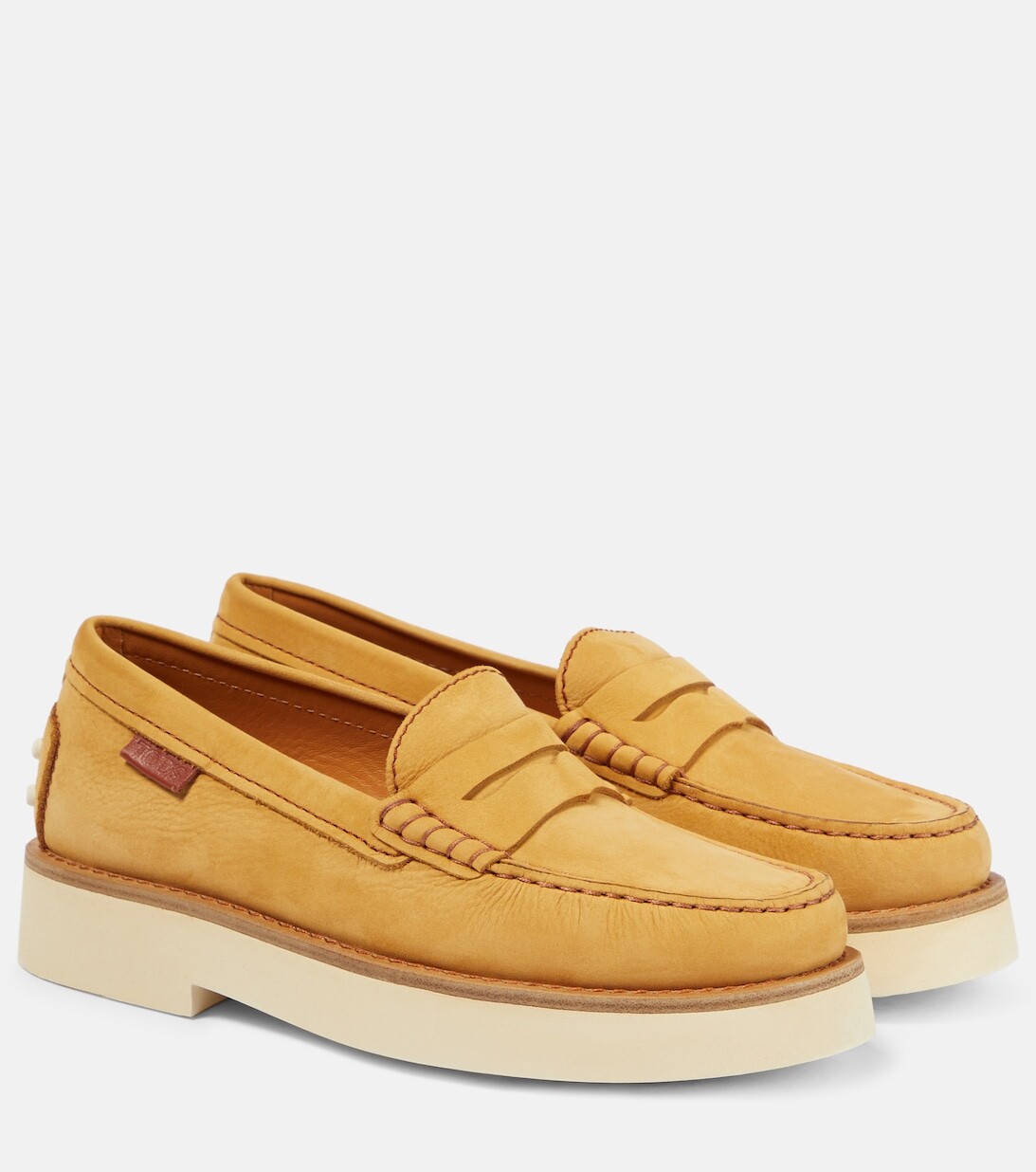 

Кожаные лоферы Tod's, коричневый