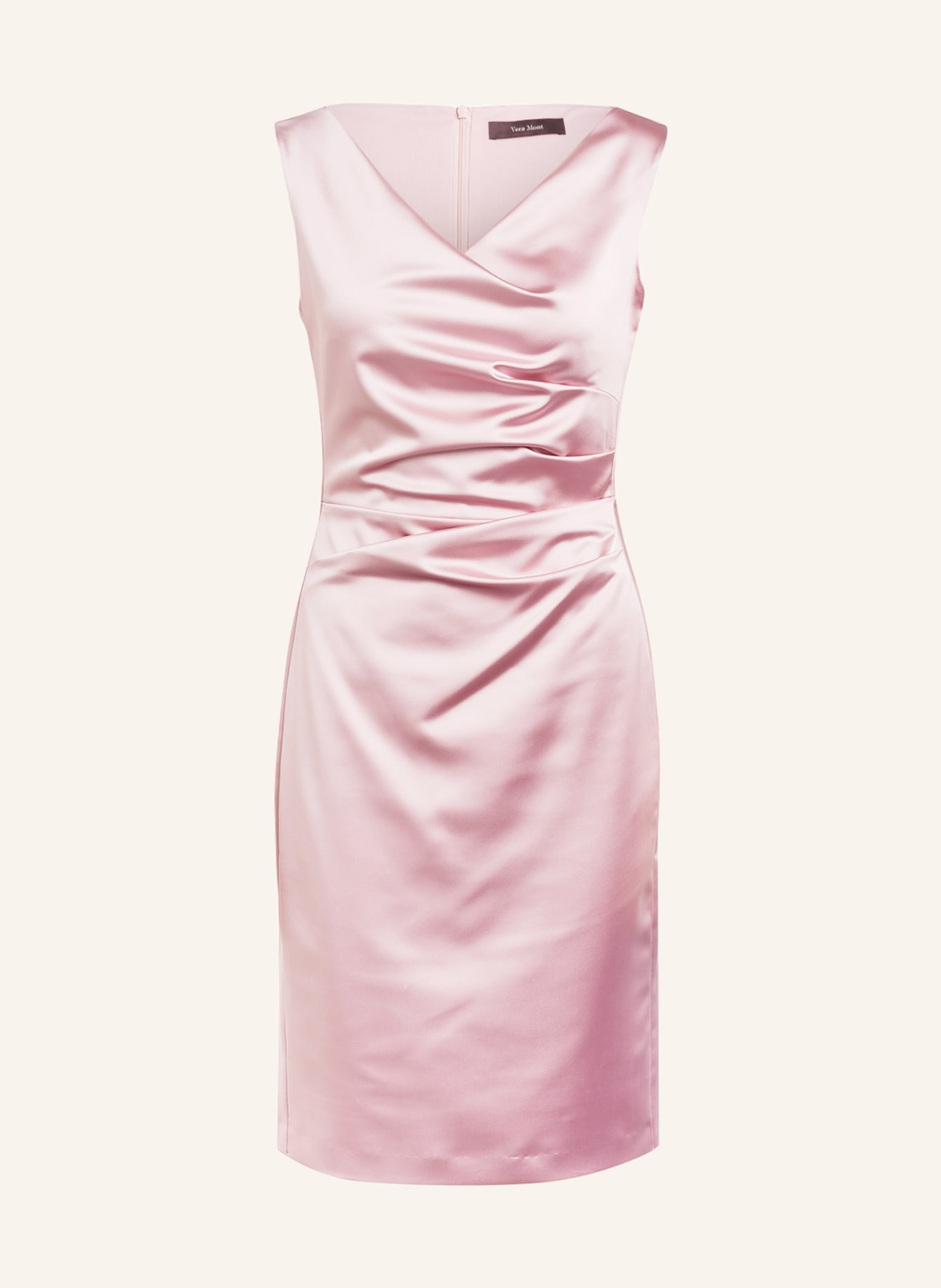 Платье Vera Mont Cocktail, светло-розовый платье vera mont cocktail темно фиолетовый