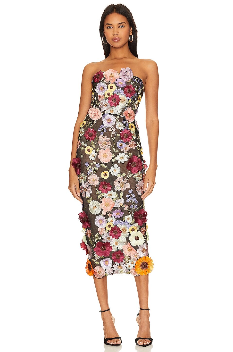 

Платье Bronx and Banco Bouquet, цвет Black Multi