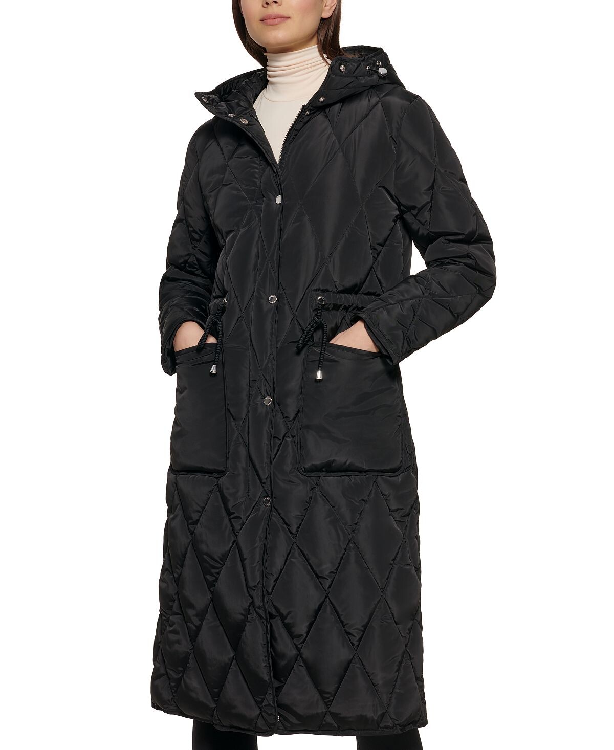 

Женский анорак с капюшоном Kenneth Cole, черный