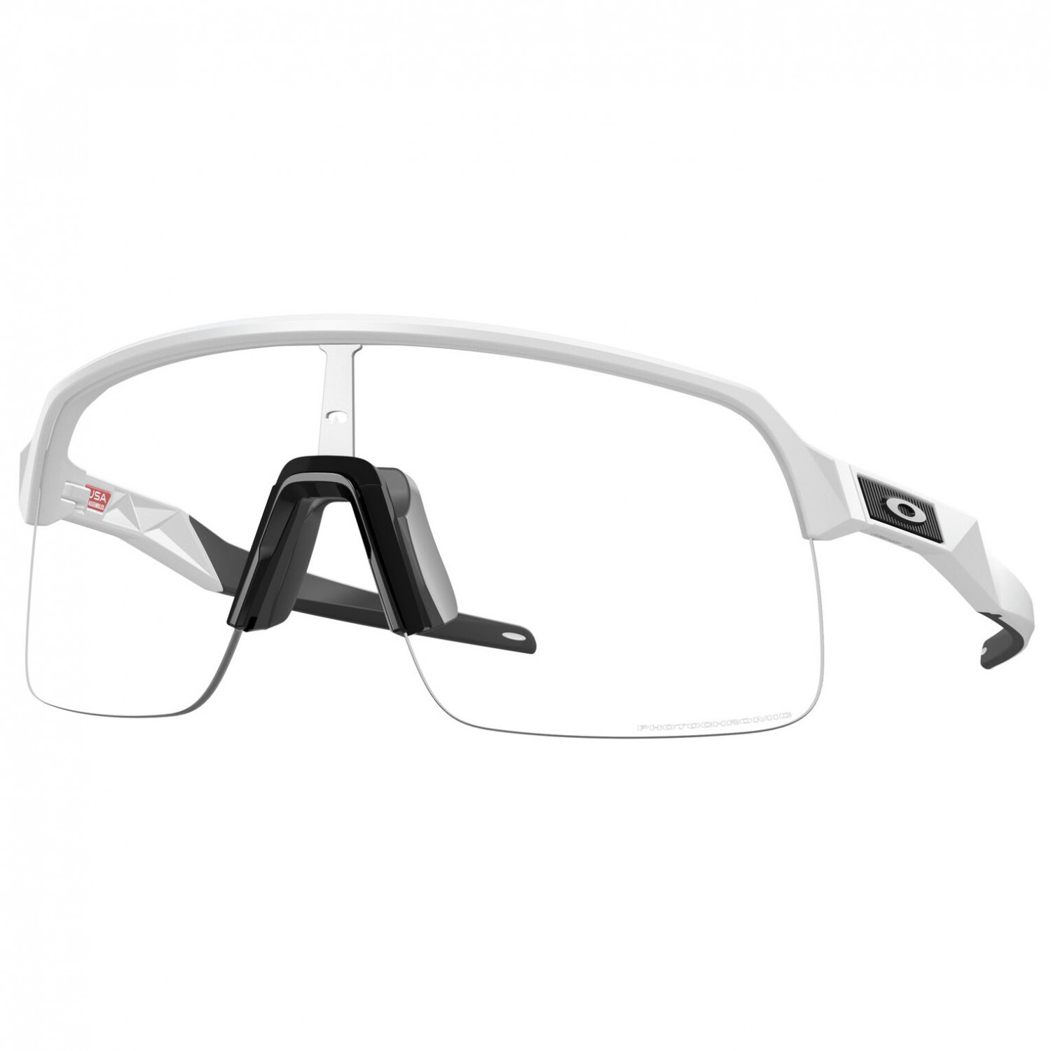 Велосипедные очки Oakley Sutro Lite Photochromic S1 S2 (VLT 69% 23%), матовый белый