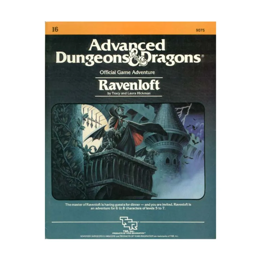

Модуль Ravenloft, Advanced Dungeons & Dragons (1st Edition) - Modules & Adventures - I Series