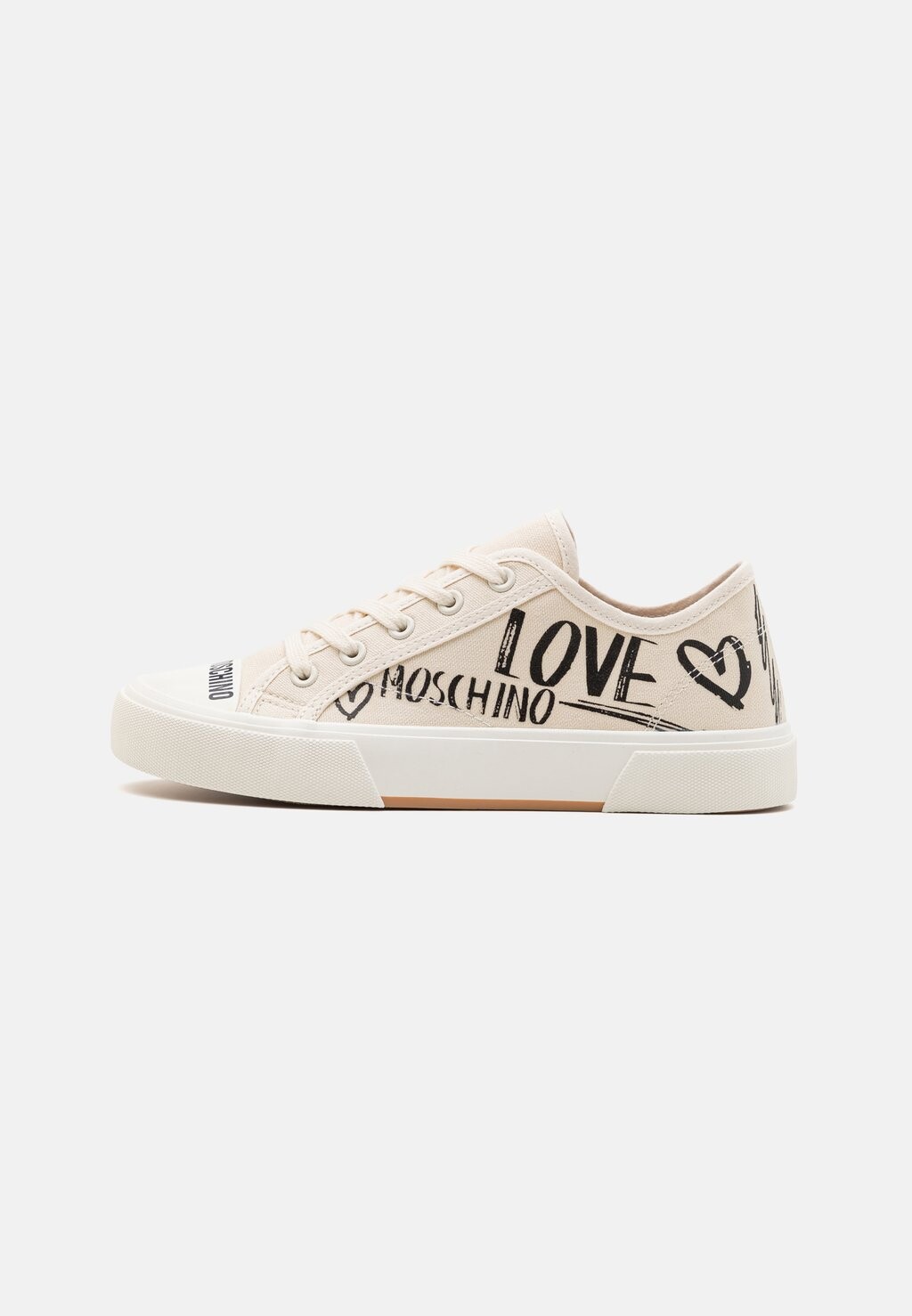 

Полукеды Love Moschino, молоко/кость