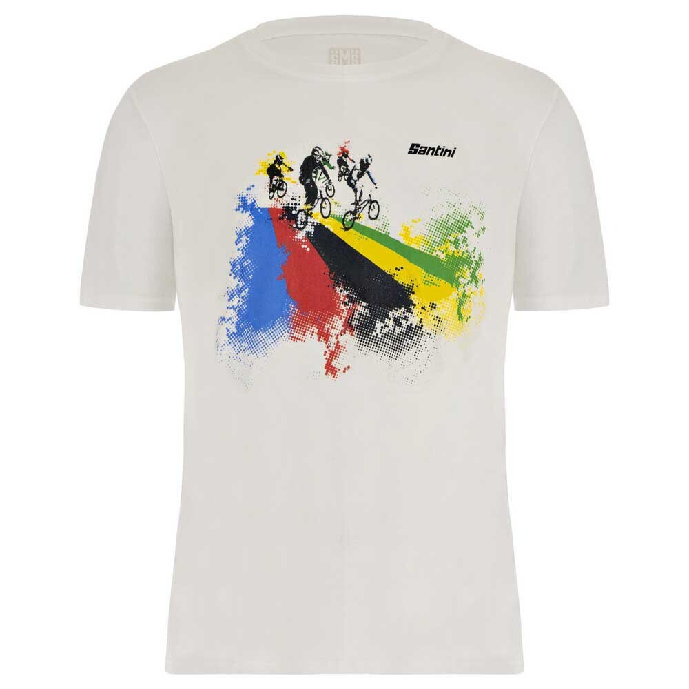 

Футболка Santini UCI BMX, белый
