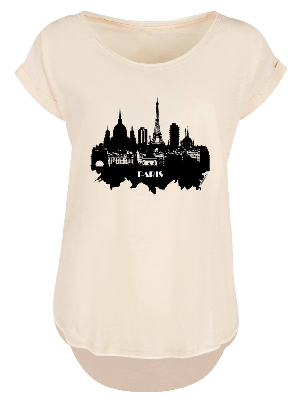 

Рубашка F4NT4STIC Cities Collection - Paris skyline, песок