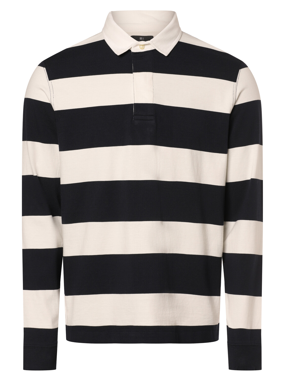 

Поло Nils Sundström Langarmshirt, цвет marine weiß