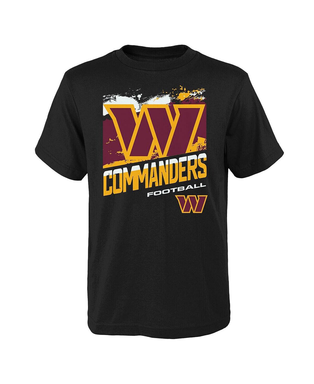 

Черная футболка Big Boys Washington Commanders Rowdy Outerstuff, Черный