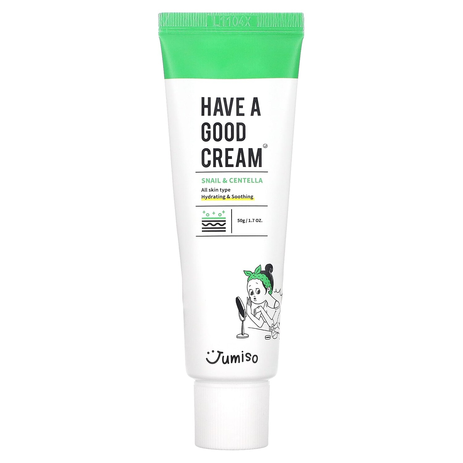 

Have A Good Cream, улитка и центелла, 50 г (1,7 унции), Jumiso