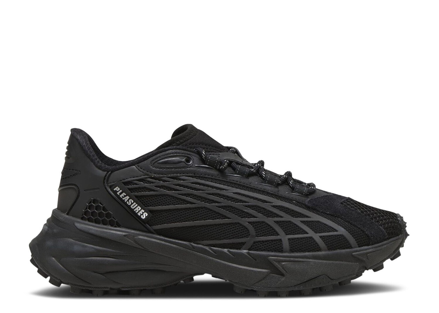 

Кроссовки Puma Pleasures X Spirex 'Black', черный
