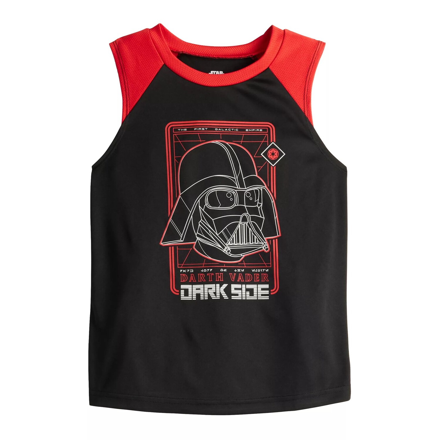 

Футболка Jumping Beans Darth Vader «Dark Side» для мальчиков 4–12 лет с активными мышцами Jumping Beans