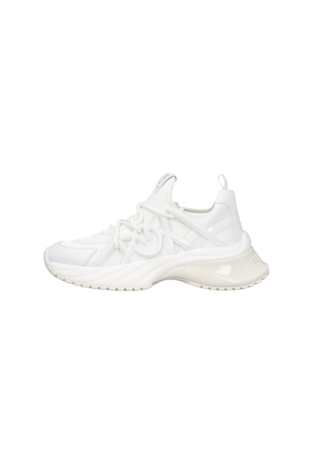 

Кроссовки низкие ARIEL Pinko, цвет patent white