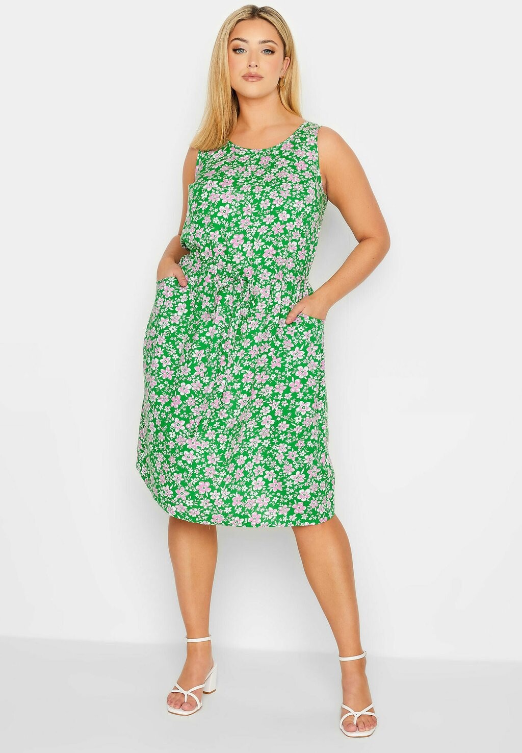 

Летнее платье Yours Clothing, зеленый