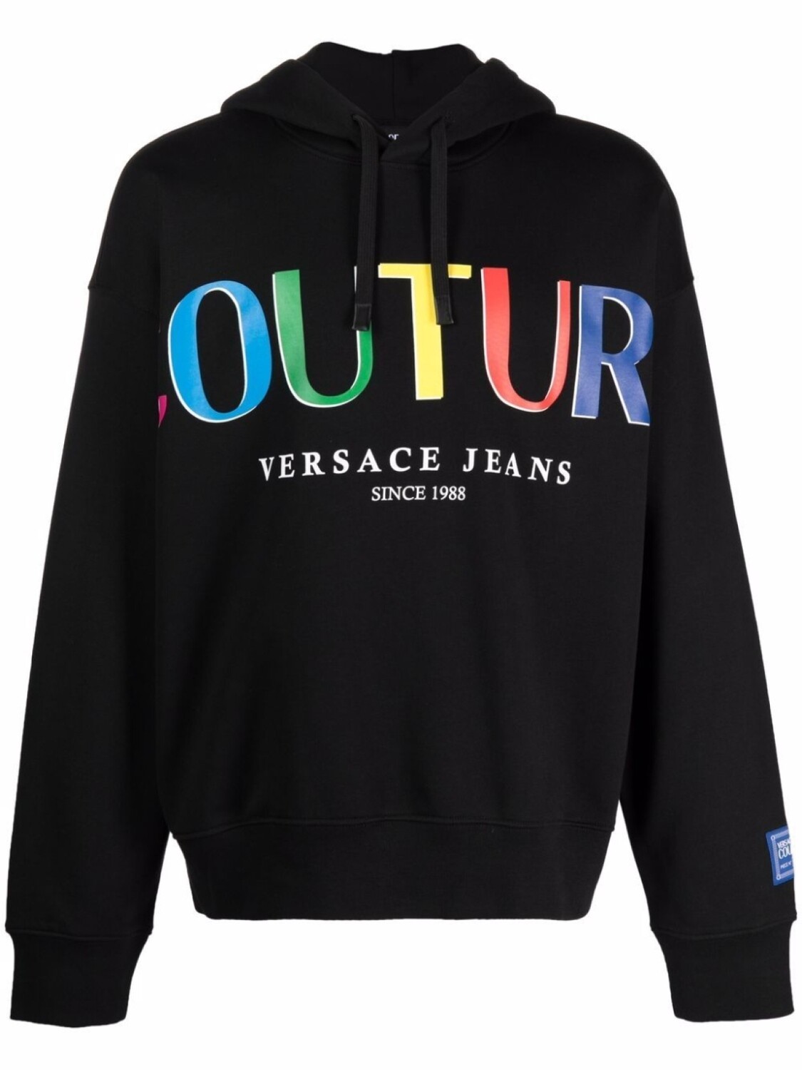 

Versace Jeans Couture худи с логотипом, черный