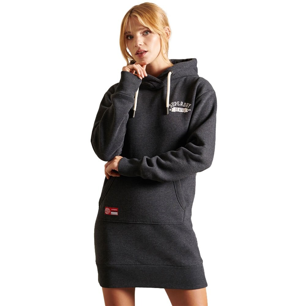 Платье Superdry T&F, серый