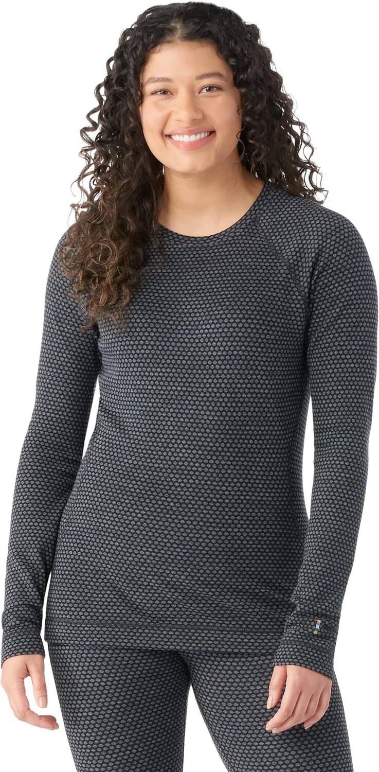 

Базовый слой Merino 250 Crew Smartwool, цвет Black Dot