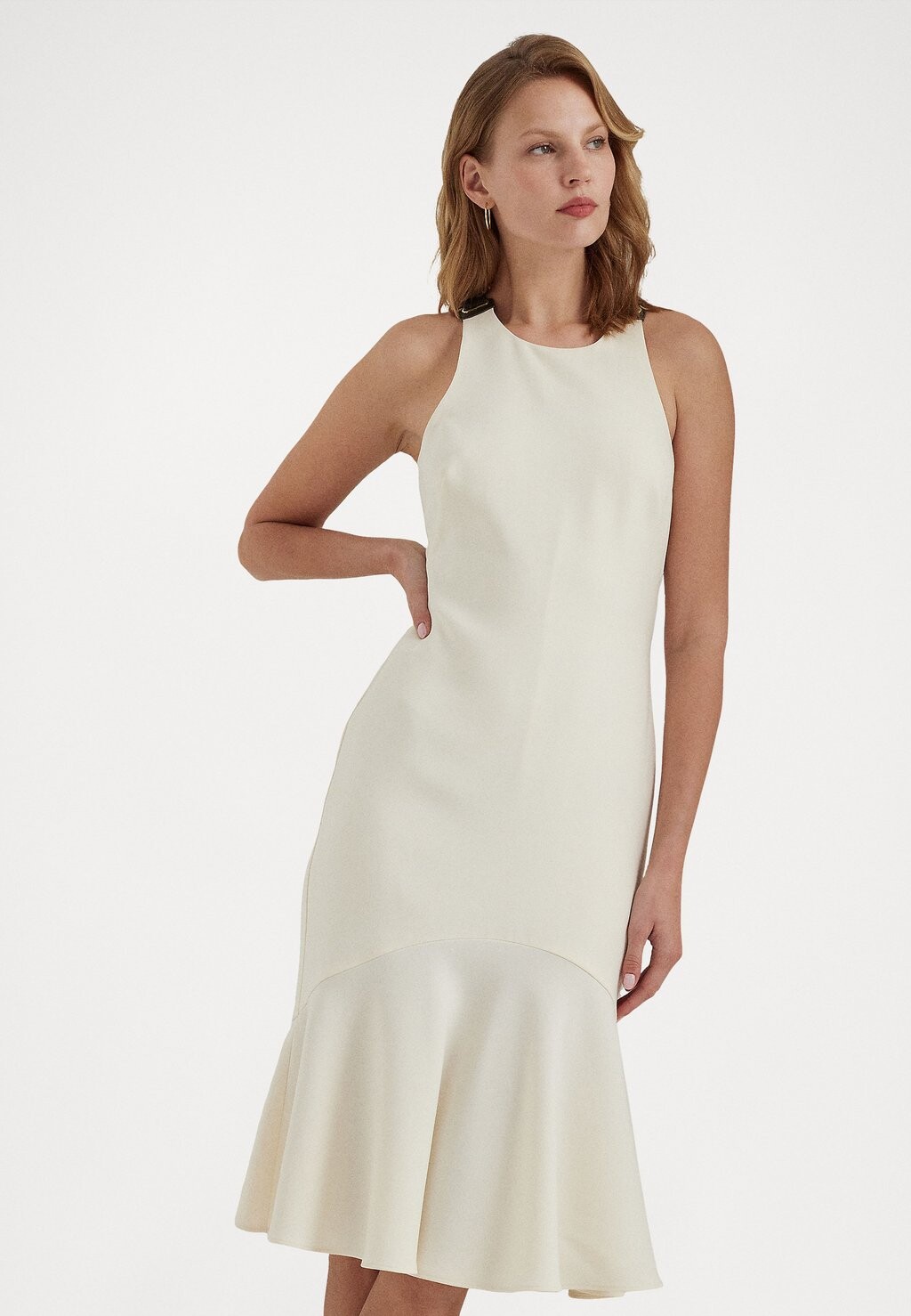 

Летнее платье Lauren Ralph Lauren, молочный