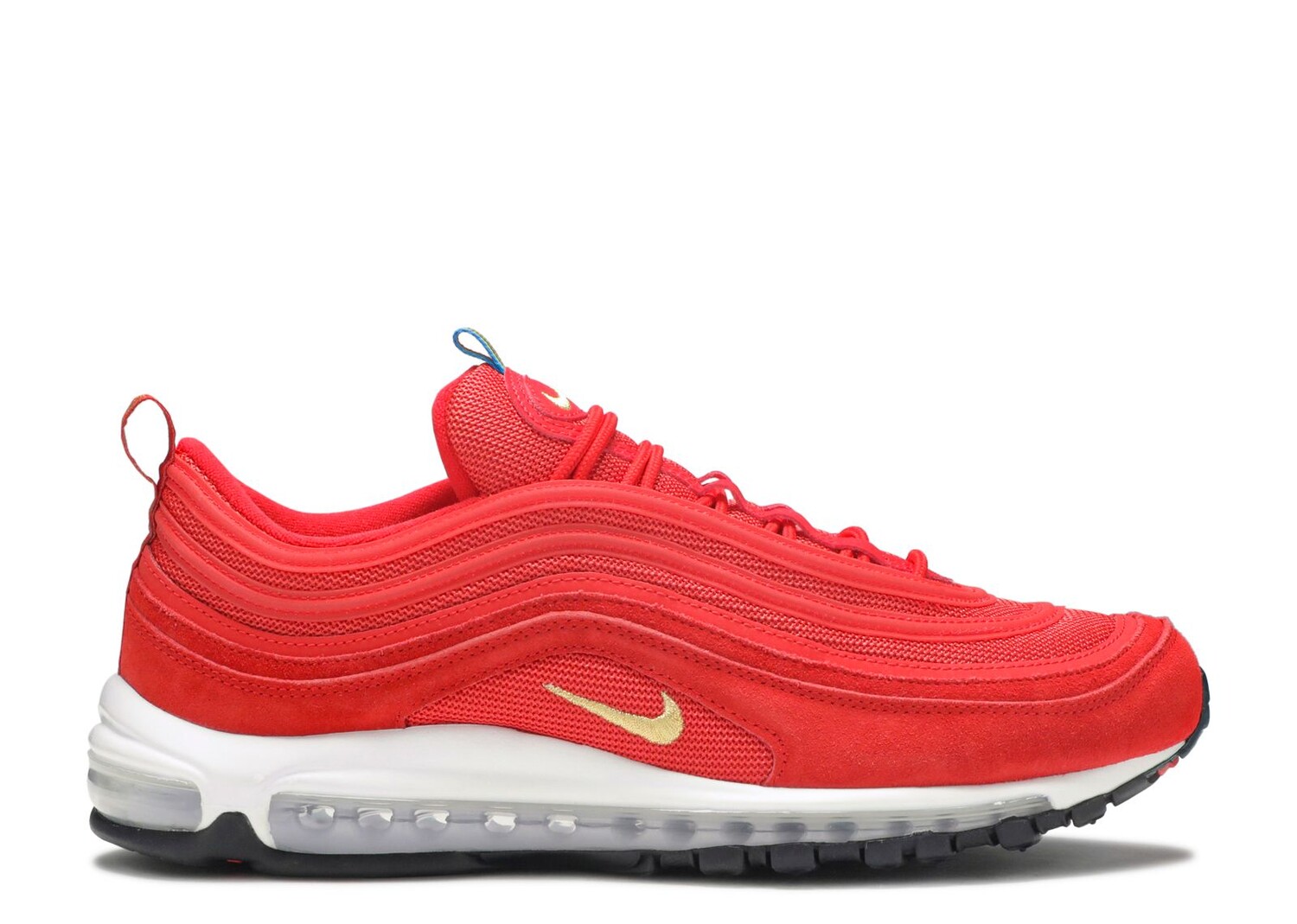 

Кроссовки Nike Air Max 97 Qs 'Olympic Rings - Red', красный
