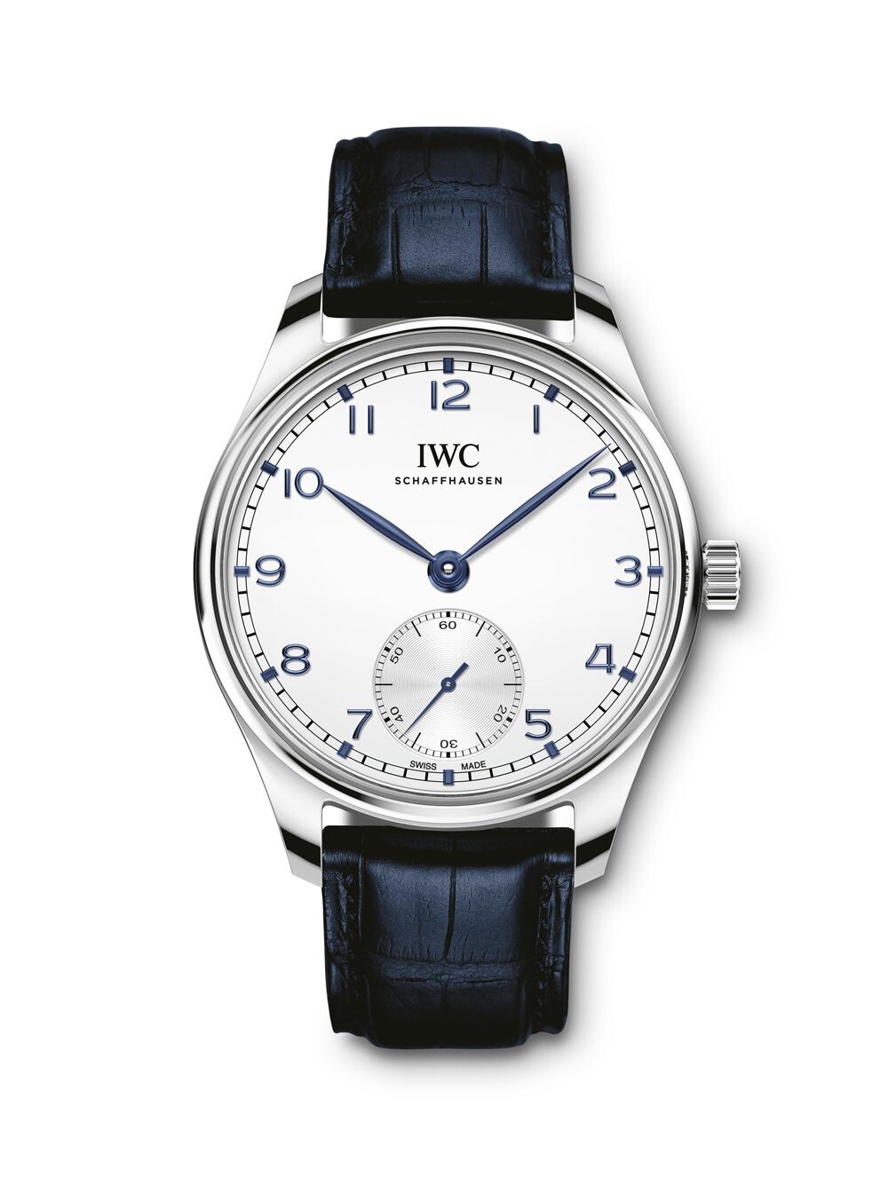 

Часы Portugieser из нержавеющей стали и ремешка из кожи аллигатора IWC Schaffhausen