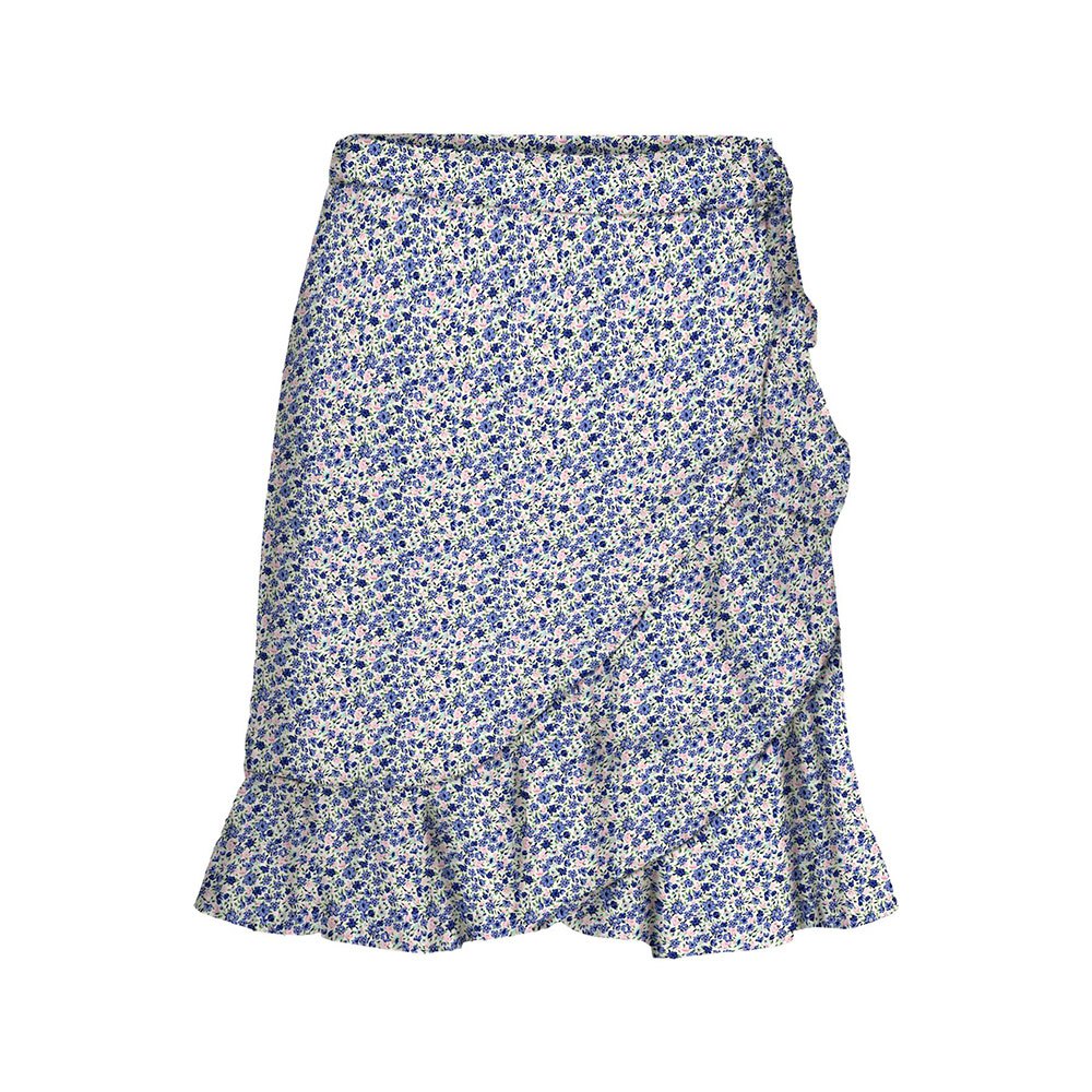 Короткая юбка Vero Moda Henna Wrap Exp, синий