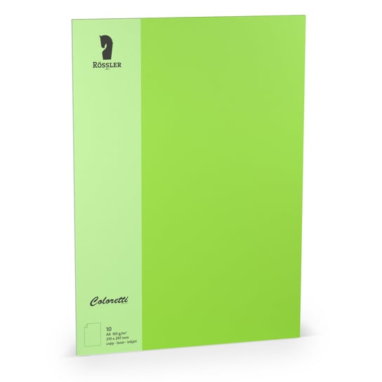 Карточка Coloretti А4 10 Шт. Лайм-Зеленый Inna marka