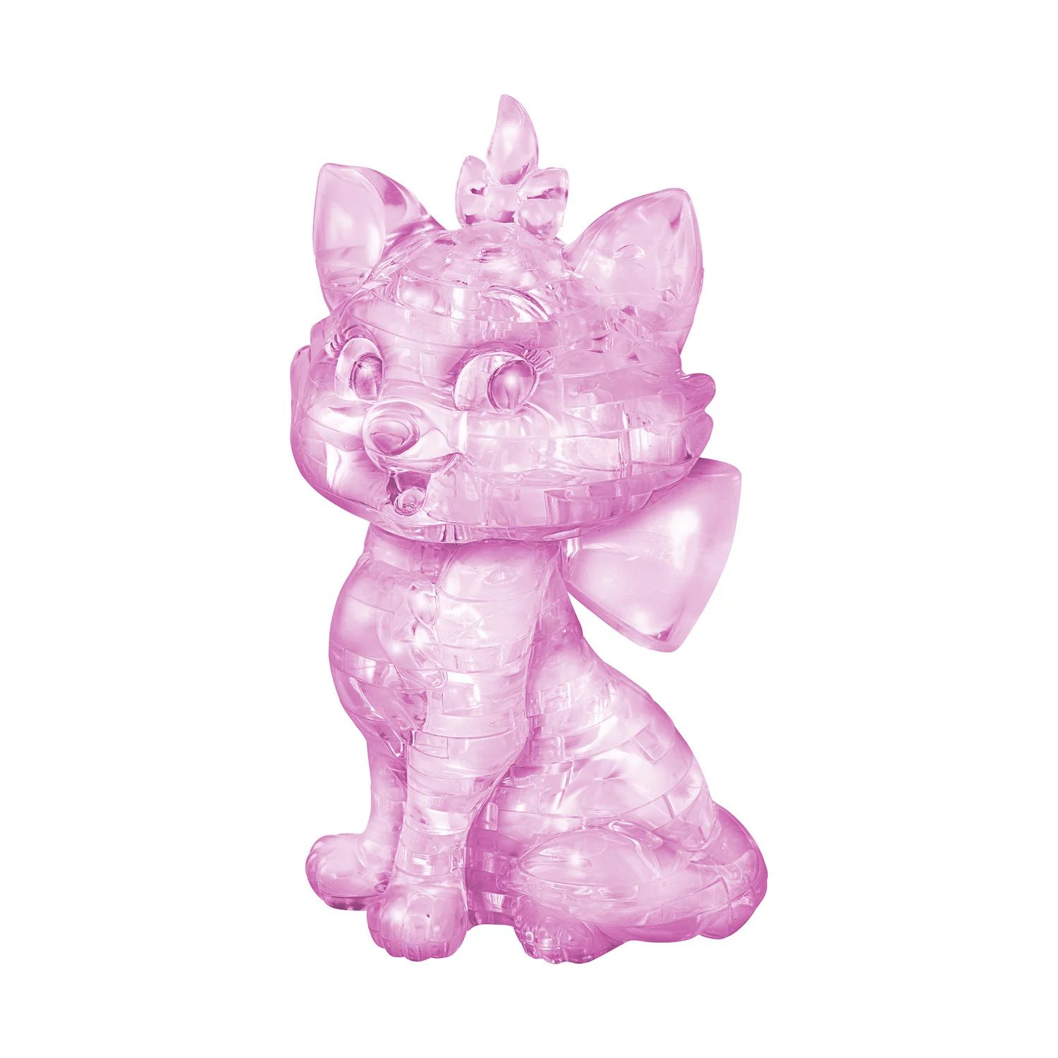 цена 3D-хрустальный пазл - Disney Marie (розовый): 45 шт. AREYOUGAMECOM